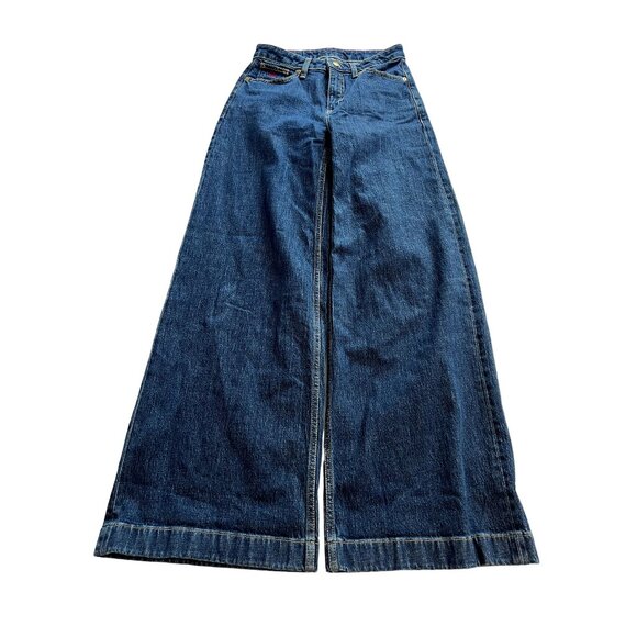 Tommy Hilfiger Denim - Tommy Hilfiger High Rise Wide Leg Jeans in Blue